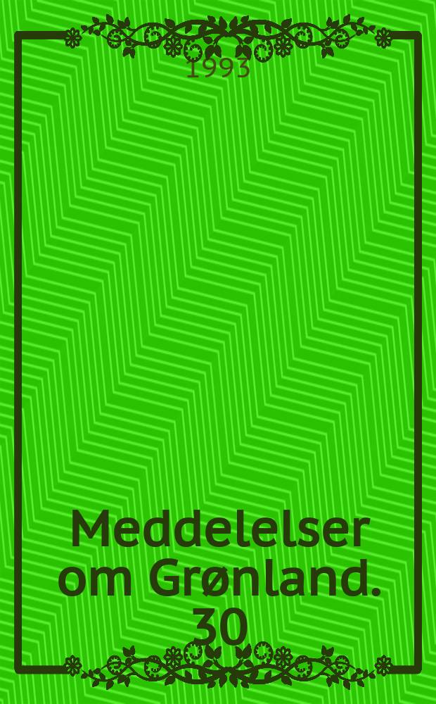 Meddelelser om Grønland. 30 : Plant and arthropod remains...