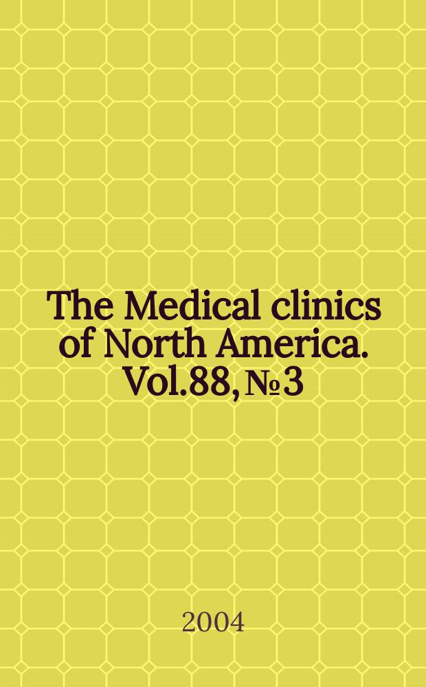 The Medical clinics of North America. Vol.88, №3 : Sleep disorders