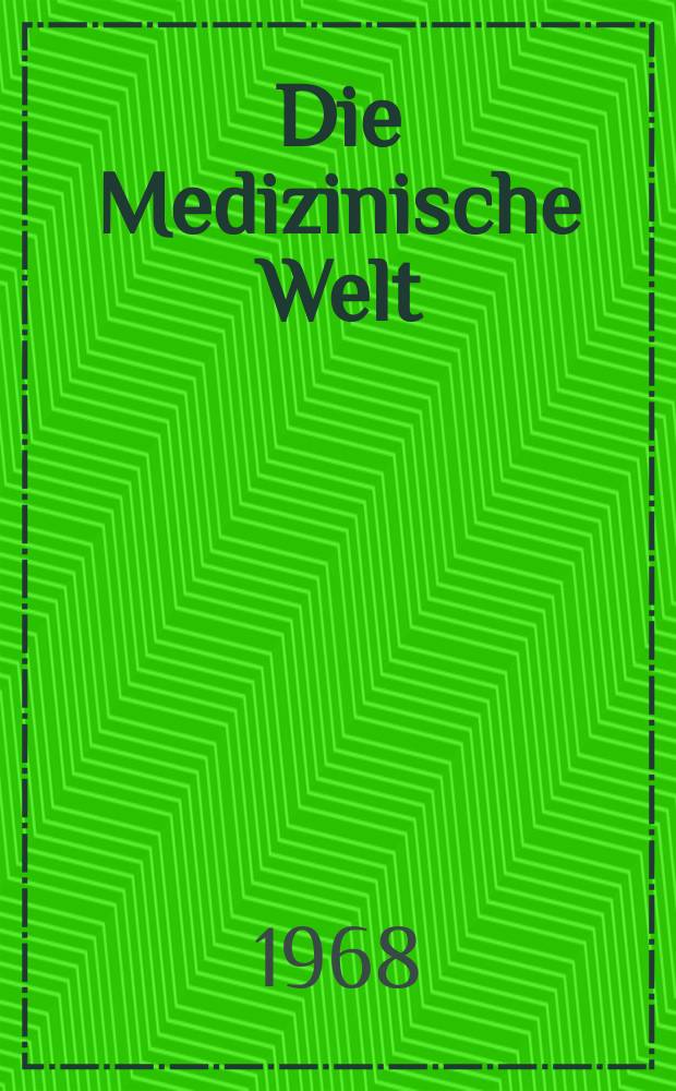 Die Medizinische Welt : &Auml;rztliche Wochenschrift. [Jg.]19 1968, №49