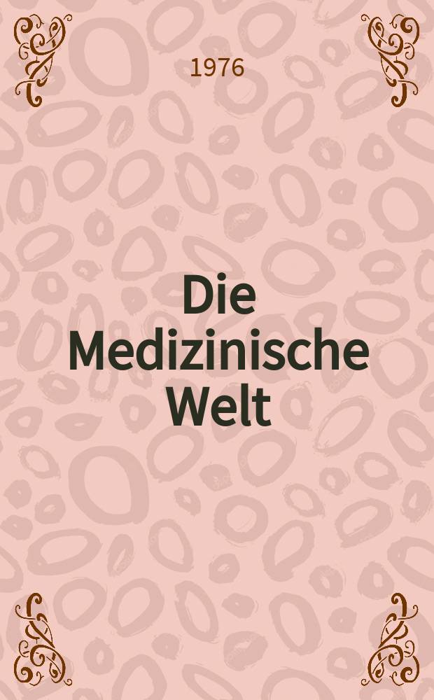 Die Medizinische Welt : Ärztliche Wochenschrift. [Jg.]27 1976, №42