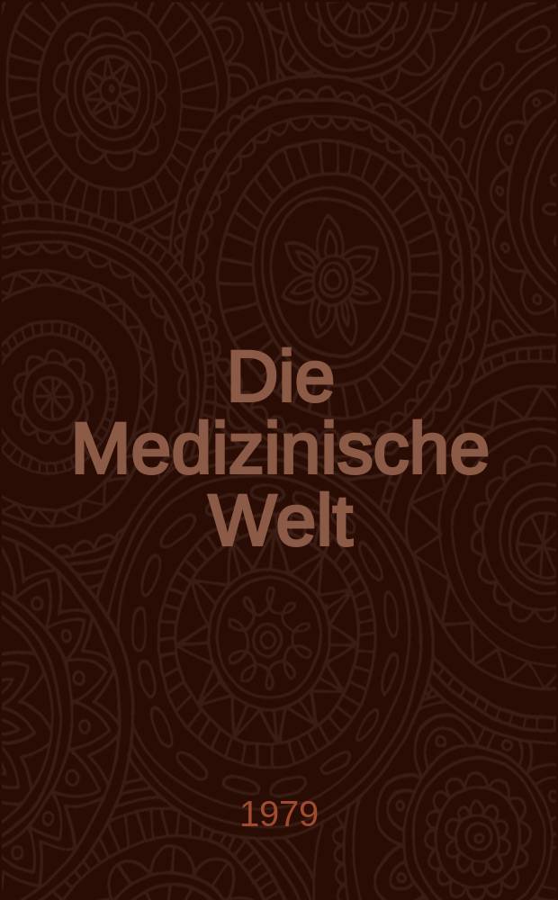 Die Medizinische Welt : &Auml;rztliche Wochenschrift. [Jg.]30 1979, №24