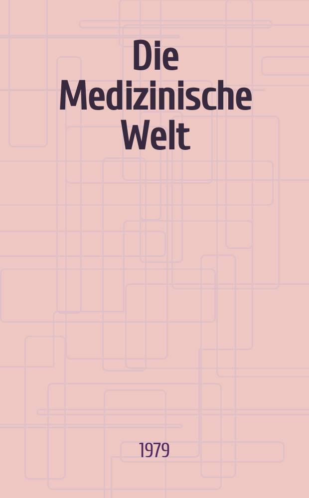 Die Medizinische Welt : Ärztliche Wochenschrift. [Jg.]30 1979, №48