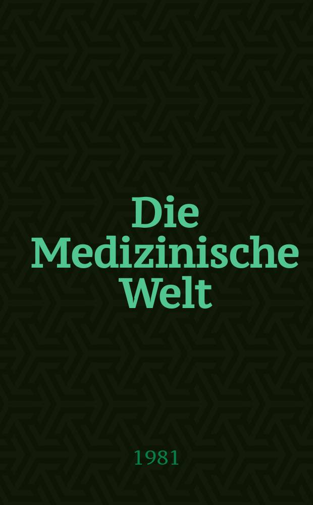 Die Medizinische Welt : Ärztliche Wochenschrift. Bd.32, H.20