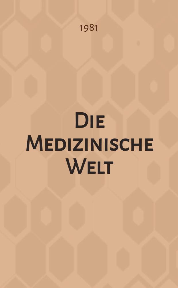 Die Medizinische Welt : Ärztliche Wochenschrift. Bd.32, H.48