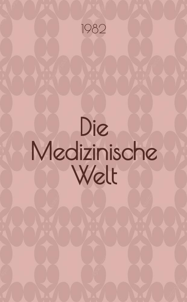 Die Medizinische Welt : Ärztliche Wochenschrift. Bd.33, H.4