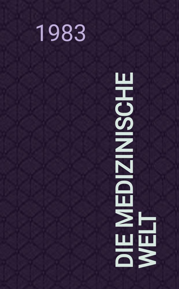 Die Medizinische Welt : Ärztliche Wochenschrift. Bd.34, H.49