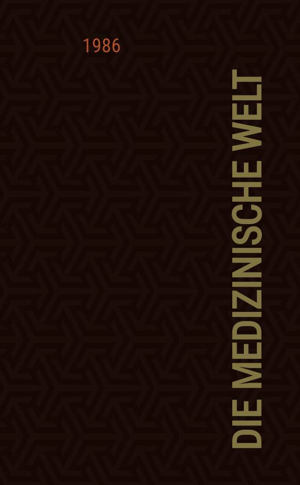 Die Medizinische Welt : Ärztliche Wochenschrift. Bd.37, №6