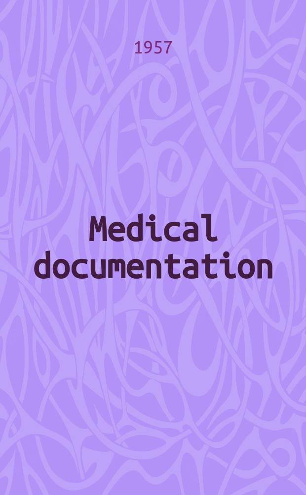 Medical documentation