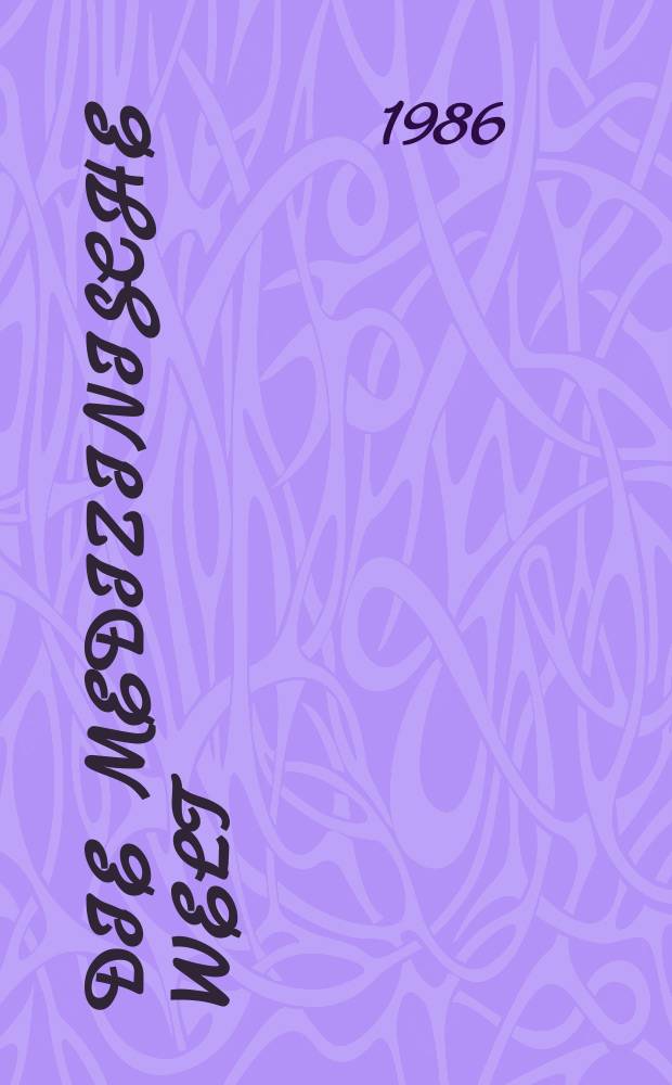 Die Medizinische Welt : &Auml;rztliche Wochenschrift. Bd.37, №45