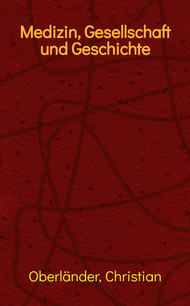 Medizin, Gesellschaft und Geschichte : Jb. des Institut für Geschichte der Medizin der R. Bosch Stiftung. 7 : Zwischen Tradition und Moderne