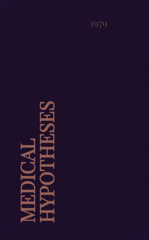 Medical hypotheses