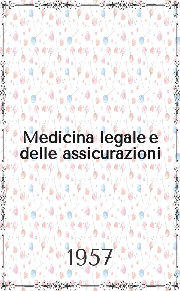 Medicina legale e delle assicurazioni