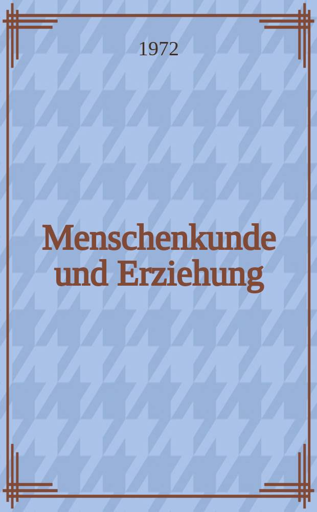 Menschenkunde und Erziehung : Schriften der P&auml;dagogischen Forschungsstelle beim Bund der Freien Waldorfschulen. 28 : Die Bedeutung der Phantasie f&uuml;r Emanzipation ...