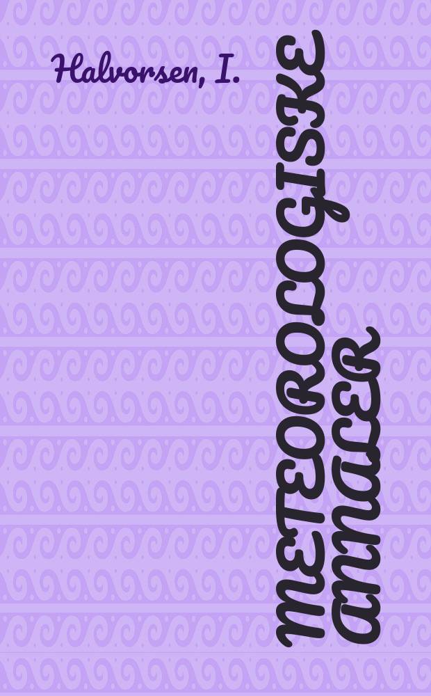 Meteorologiske annaler : Utgitt av det Norske meteorologiske inst. i samarbeid med. Univ. inst. for teoretisk meteorologi. Bd.1, №11 : On the distribution of precipitation over South-Eastern Norway when fronts pass from the West and from the South-West