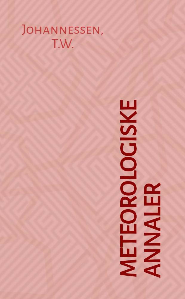 Meteorologiske annaler : Utgitt av det Norske meteorologiske inst. i samarbeid med. Univ. inst. for teoretisk meteorologi. Bd.3, №2 : Some computations of the atmospheric turbulence