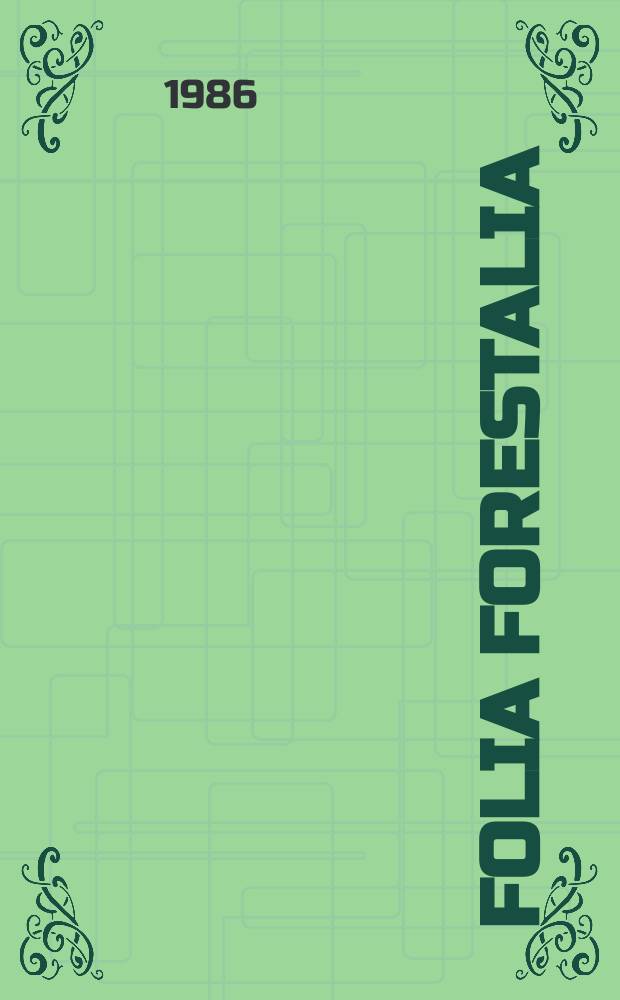 Folia forestalia