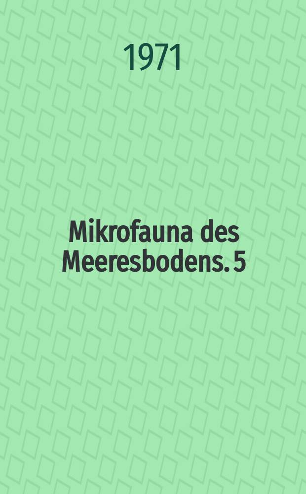 Mikrofauna des Meeresbodens. 5 : Karkinor hyncbus tetragnathus nov spec. ein Schizorhynchier mit zweige teilten Rüsselhaken