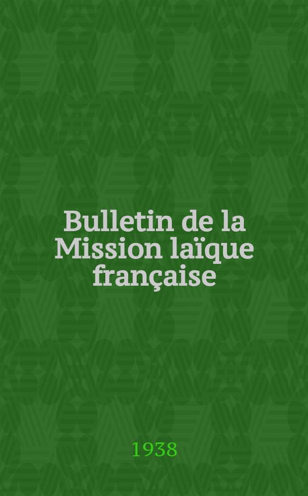 Bulletin de la Mission laïque française
