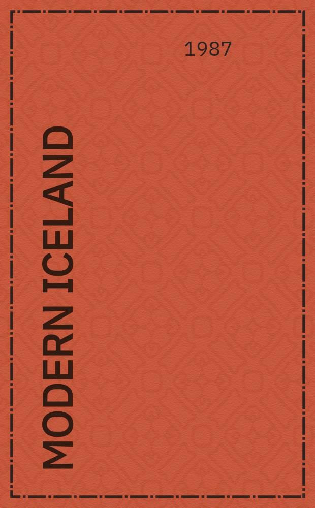 Modern Iceland