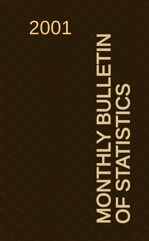 Monthly bulletin of statistics : Statistical office of the United Nations. Vol.55, №12