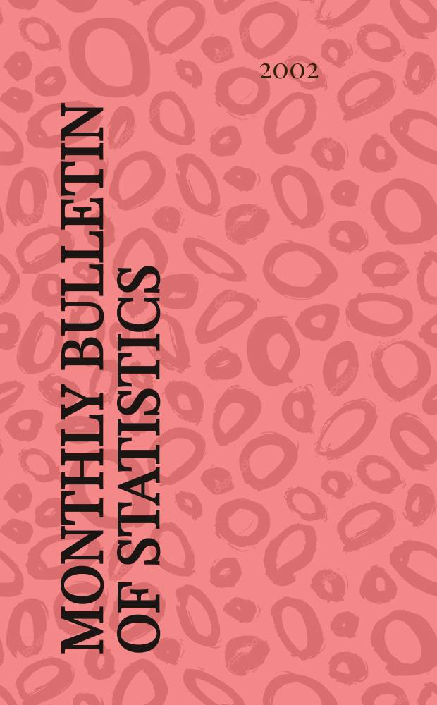 Monthly bulletin of statistics : Statistical office of the United Nations. Vol.56, №11