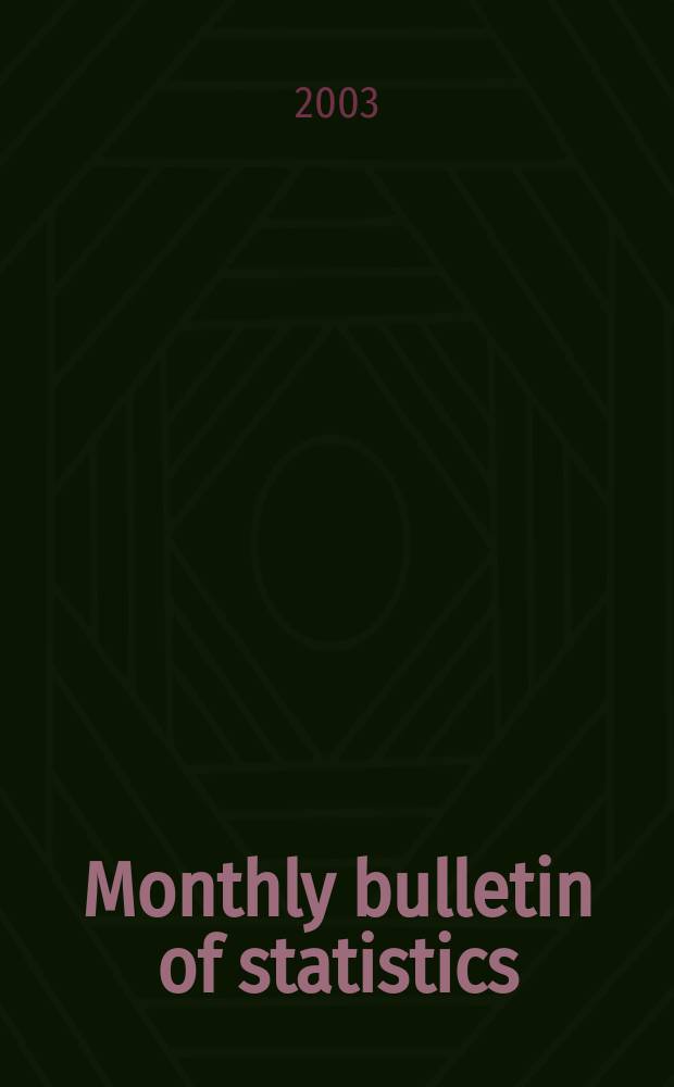 Monthly bulletin of statistics : Statistical office of the United Nations. Vol.57, №6