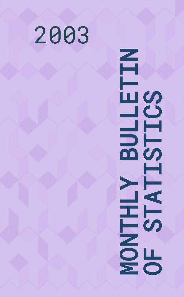 Monthly bulletin of statistics : Statistical office of the United Nations. Vol.57, №12