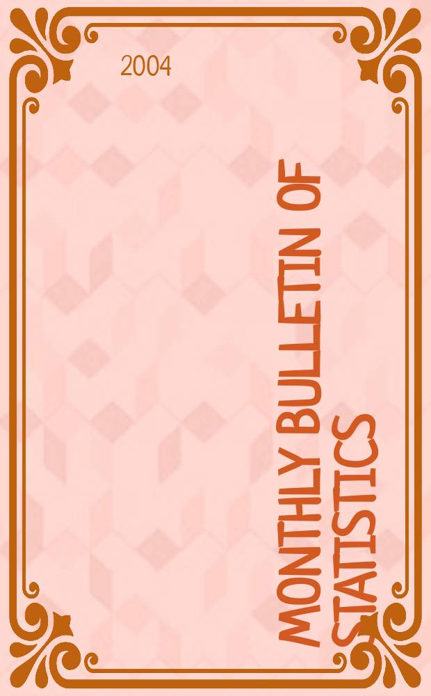 Monthly bulletin of statistics : Statistical office of the United Nations. Vol.58, №1