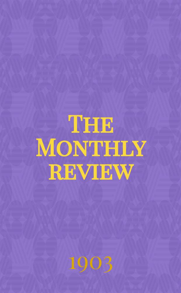 The Monthly review