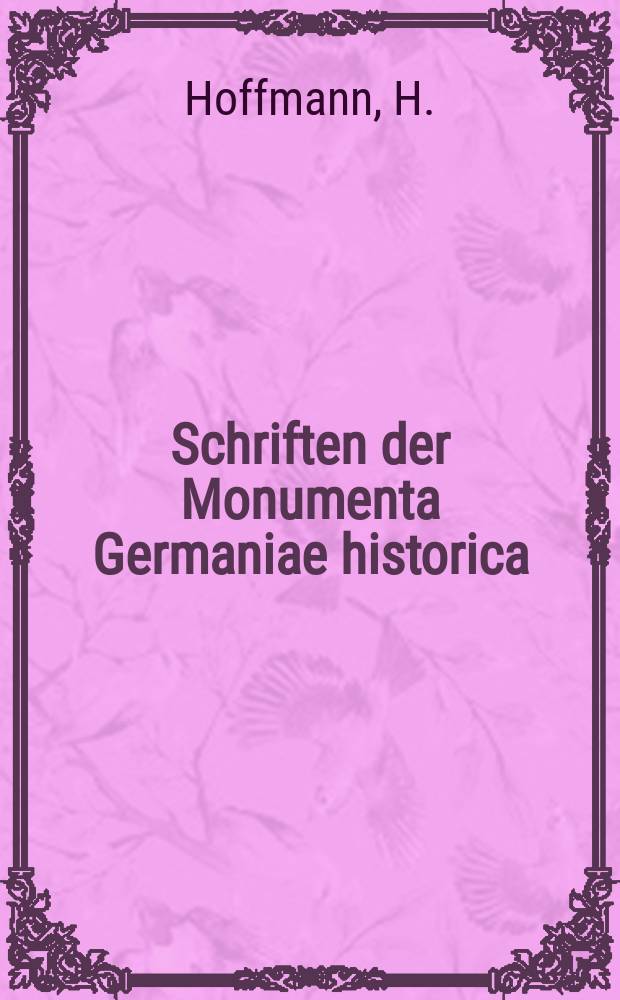 Schriften der Monumenta Germaniae historica : (Dt. Inst. für Erforschung des Mittelalters). Bd.30 1 : Buchkunst und Königtum im ottonischen ...