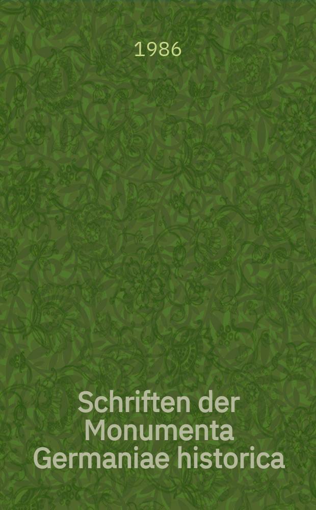 Schriften der Monumenta Germaniae historica : (Dt. Inst. f&uuml;r Erforschung des Mittelalters). Bd.30 2 : Buchkunst und K&ouml;nigtum im ottonischen ...