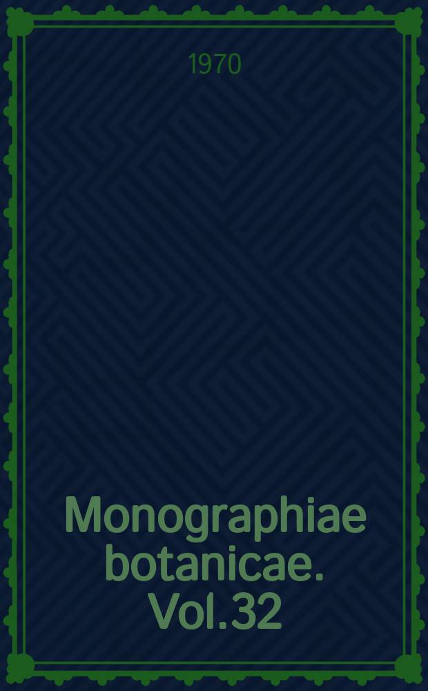 Monographiae botanicae. Vol.32 : Zmienność liści i owoców drzew i krzewów w zespołach leśnych Białowieskiego Parku Narodowego