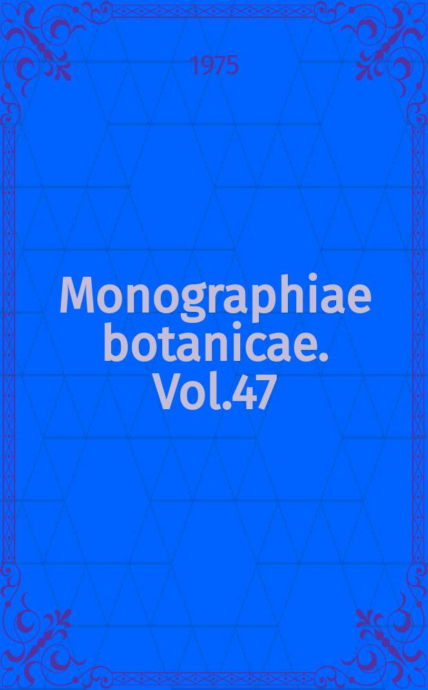 Monographiae botanicae. Vol.47 : The genus Cerastium L. in Poland
