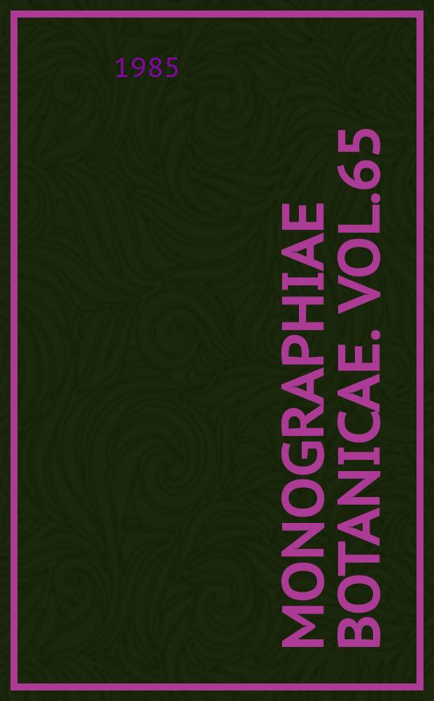 Monographiae botanicae. Vol.65 : Zespoły leśne wysoczyzny ...