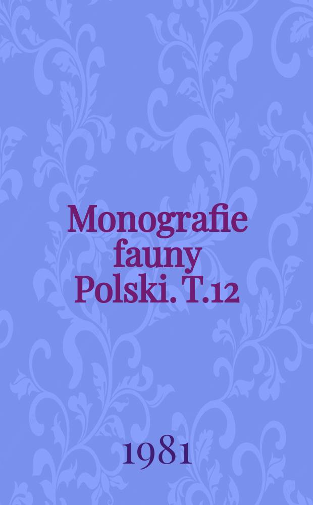 Monografie fauny Polski. T.12 : Polskie zgłębce ; Physsini (Hymenoptera)