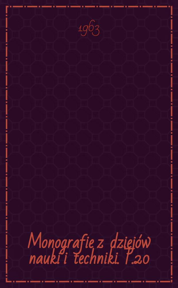 Monografie z dziejów nauki i techniki. T.20 : The problem of the écorché and the thrée anatomical models in the Jagiellonian library