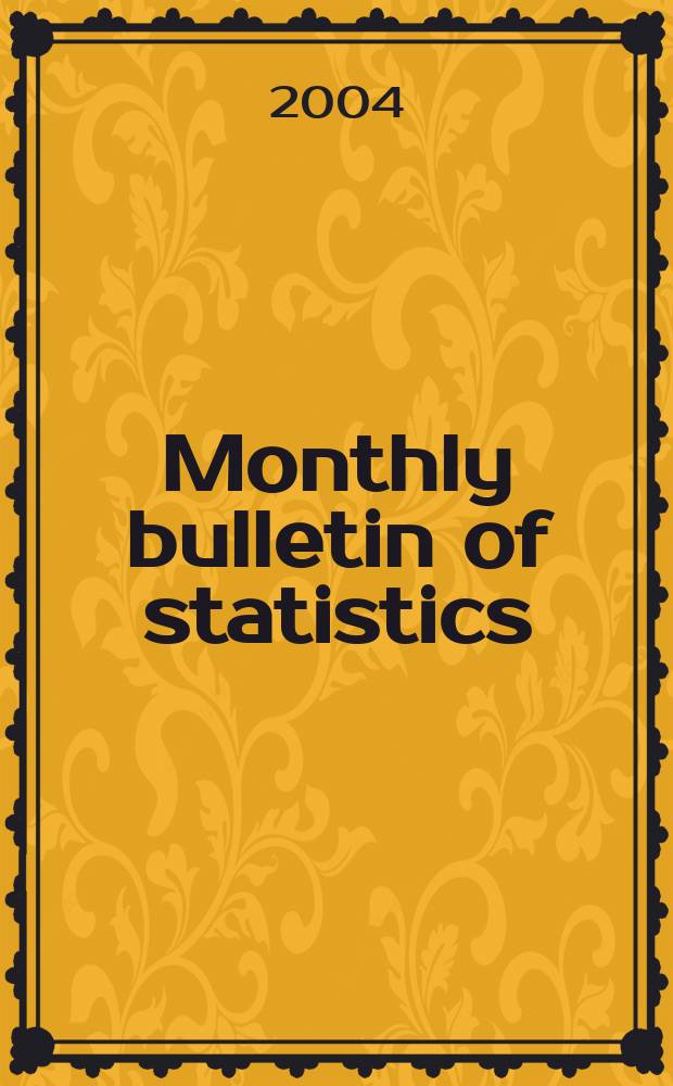 Monthly bulletin of statistics : Statistical office of the United Nations. Vol.58, №11
