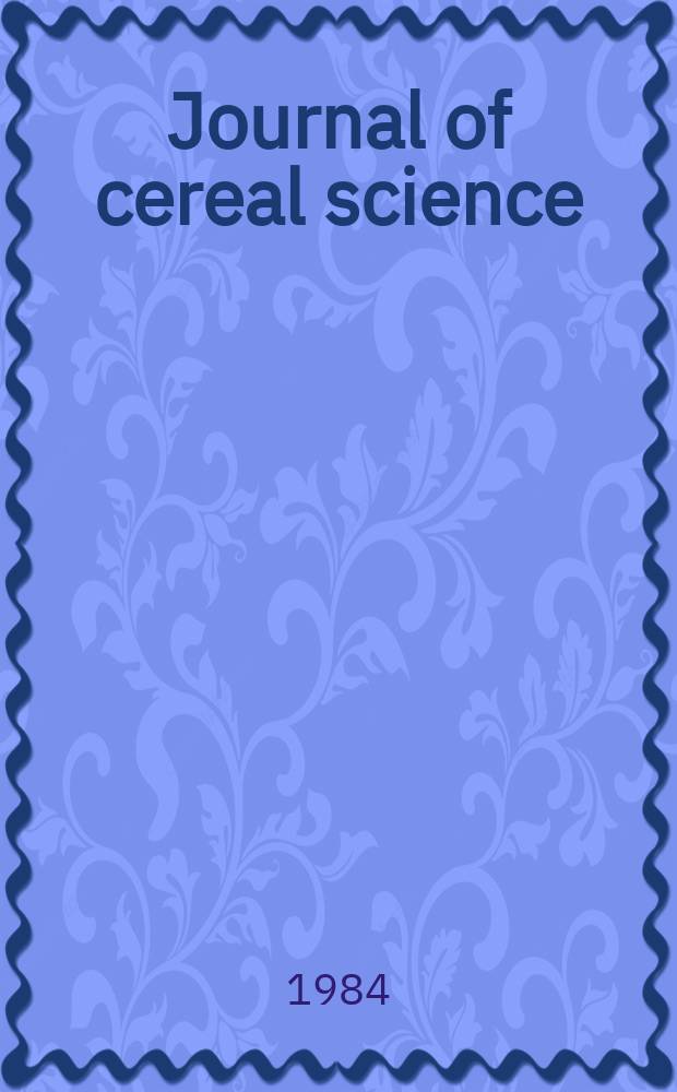 Journal of cereal science