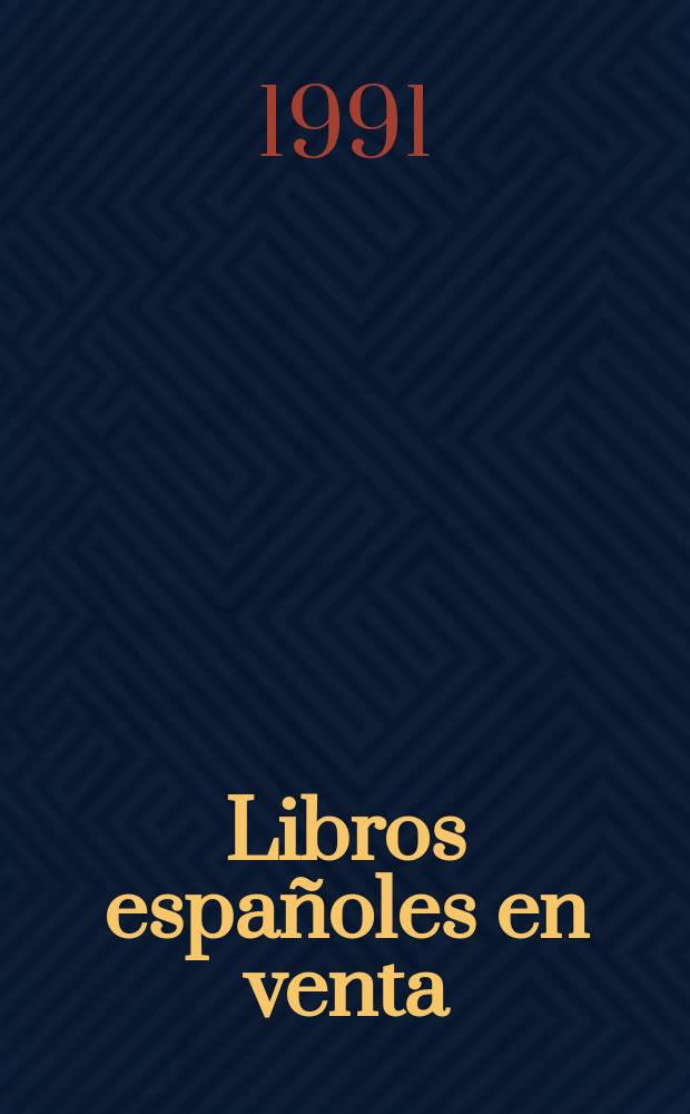 Libros españoles en venta : ISBN. 1991, [2] : Autores