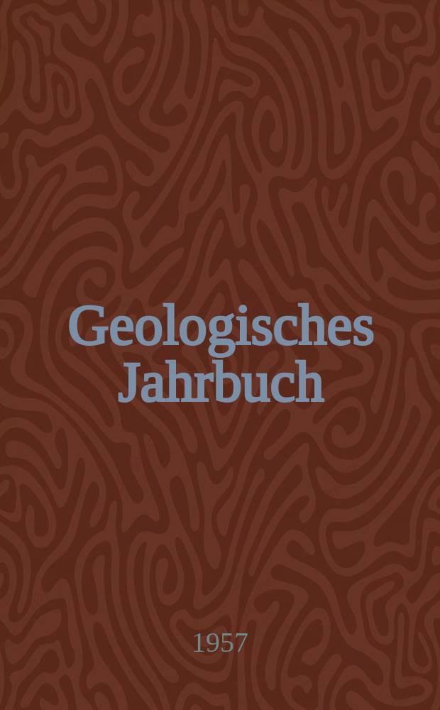Geologisches Jahrbuch : Hrsg. von den Geologischen Landesanstalten der Bundesrepublik Deutschland. H.28 : Die Blei-Zink-Erzvorkommen des Ruhrgebietes und seiner Umrandung