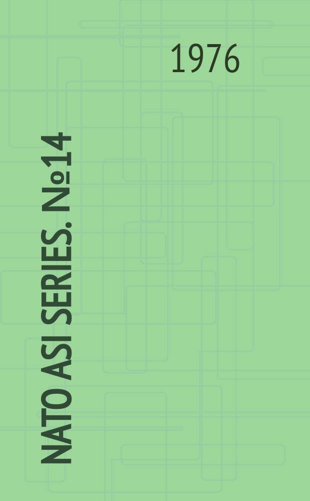 NATO ASI series. №14 : Computer oriented learning processes