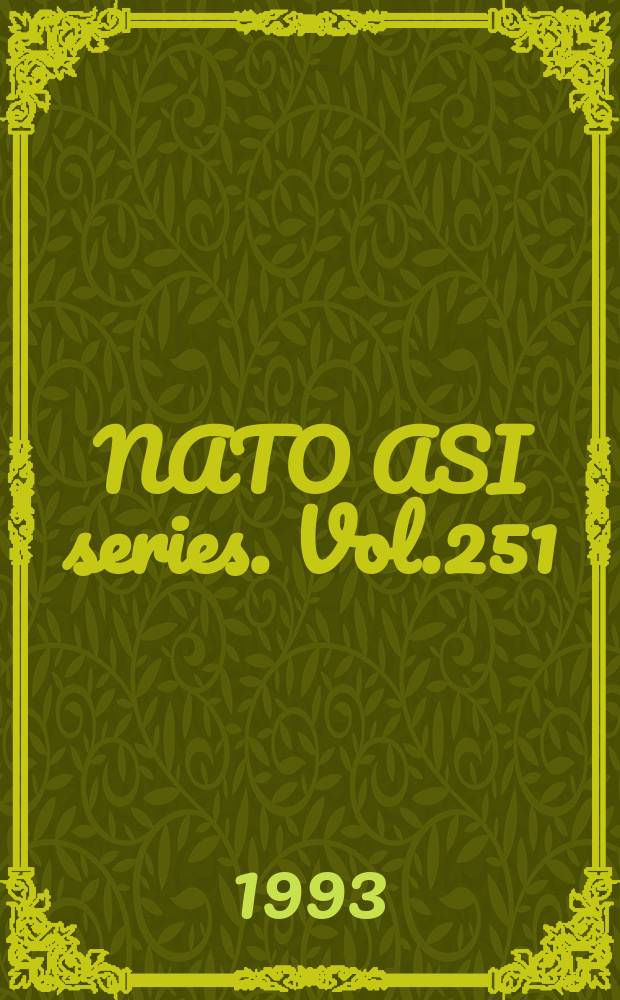 NATO ASI series. Vol.251 : The New Superconducting electronics