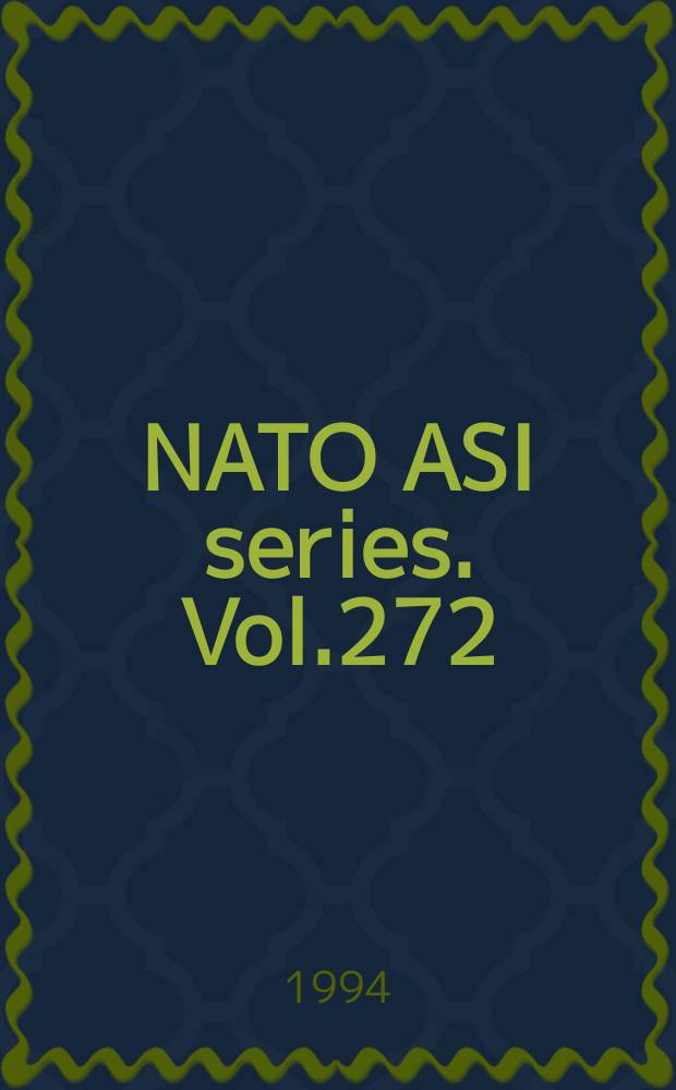 NATO ASI series. Vol.272 : Membrane processes in separation a. purification