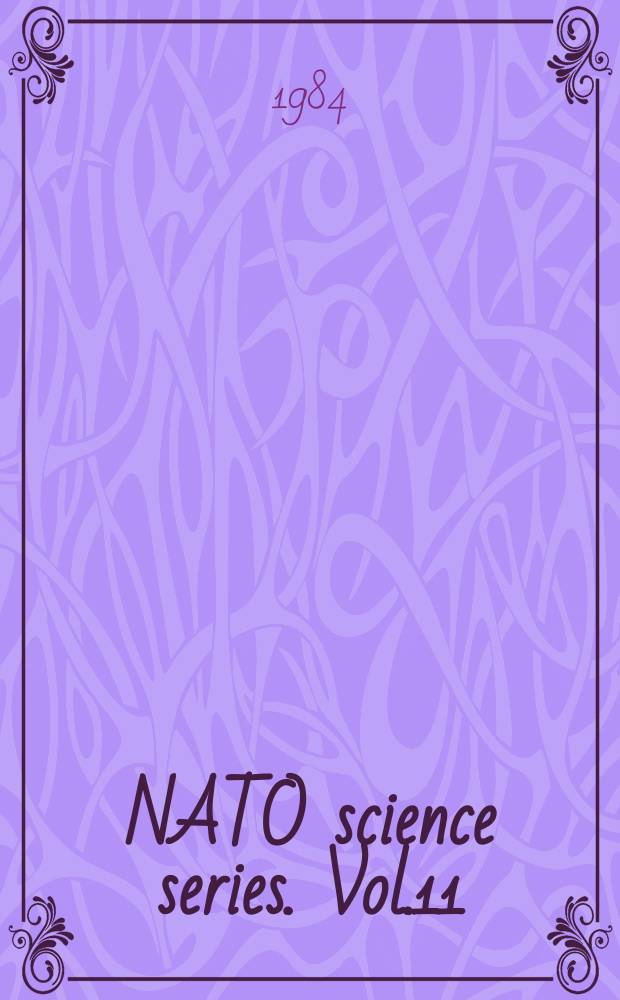 NATO science series. Vol.11 : Robotics and artificial intelligence