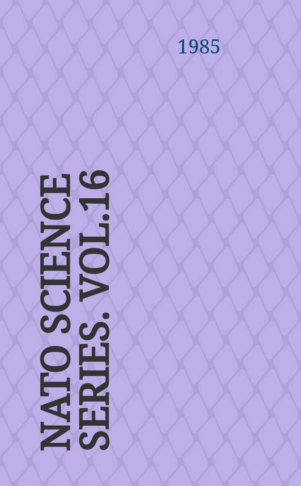 NATO science series. Vol.16 : New systems and architectures of automatic speech recognition and synthesis