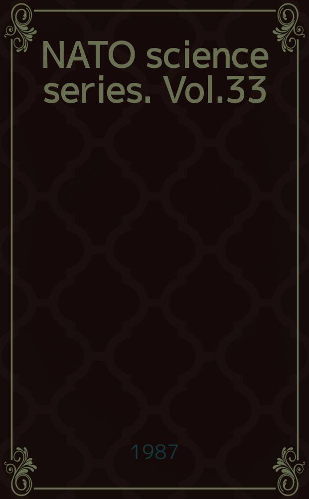 NATO science series. Vol.33 : Machine intelligence and knowledge engineering ...