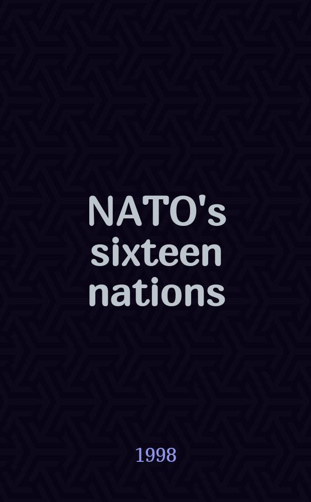 NATO's sixteen nations : Independent rev. of econ., polit. a. military power. приложение к 1998 spec. iss. : ACLANT-allied command Atlantic