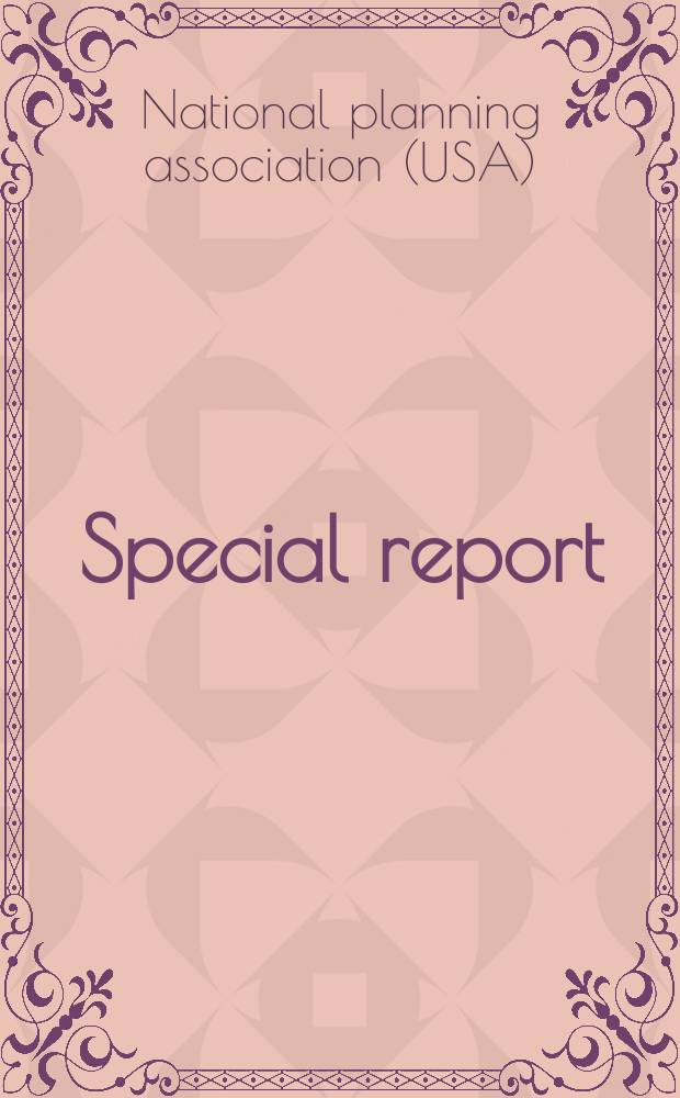 Special report