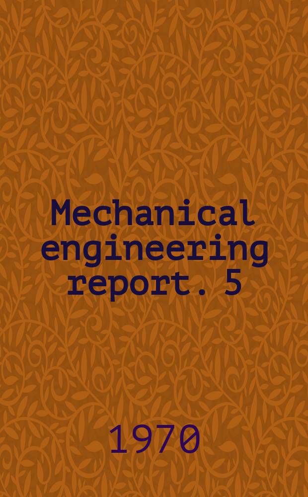 Mechanical engineering report. 5 : Man versus computer in the measurement of size distribution of nerve fibers