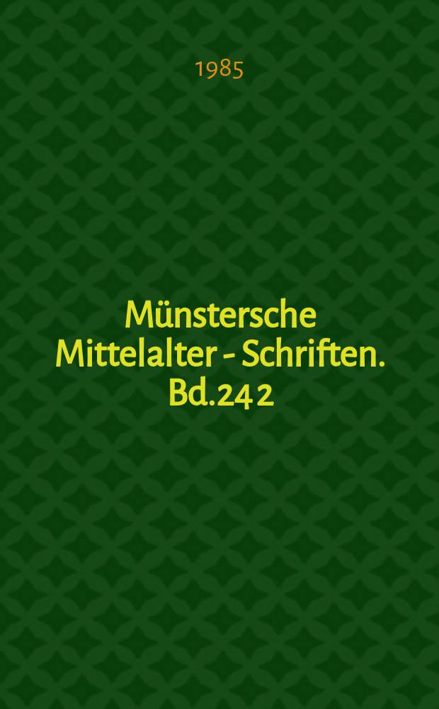 M&uuml;nstersche Mittelalter - Schriften. Bd.24[2] : Die Goldbrakteaten der Volkerwanderungszeit